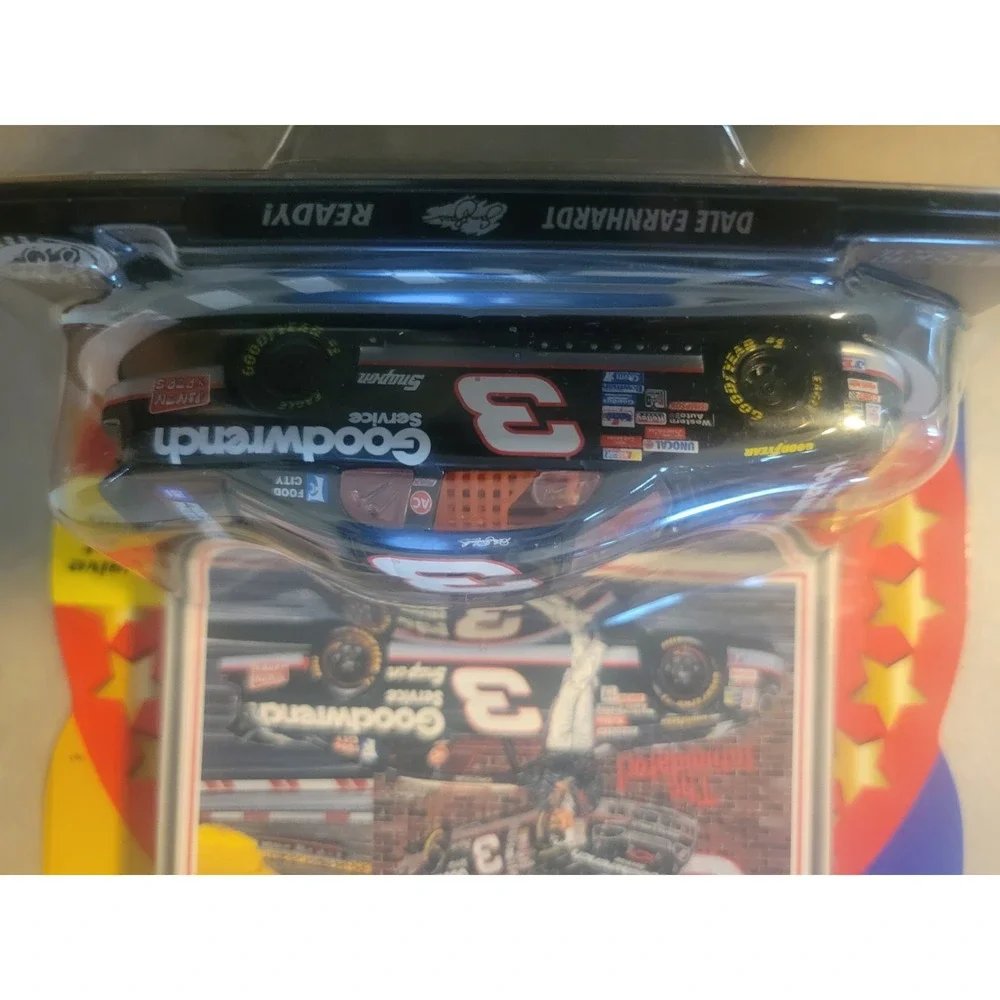 Dale Earnhardt #3 Winners Circle NASCAR Diecast Car Sam Bass Art Print New